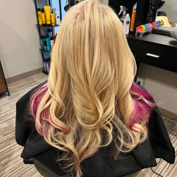 Hair work by Hair Fixation Salon