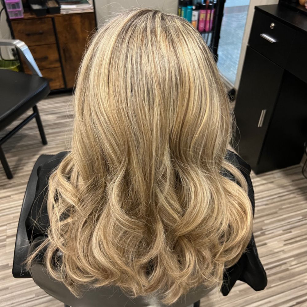 Hair work by Hair Fixation Salon